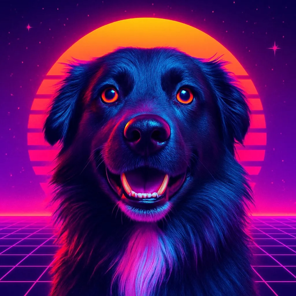 Nostalgic, Futuristic Vibes example