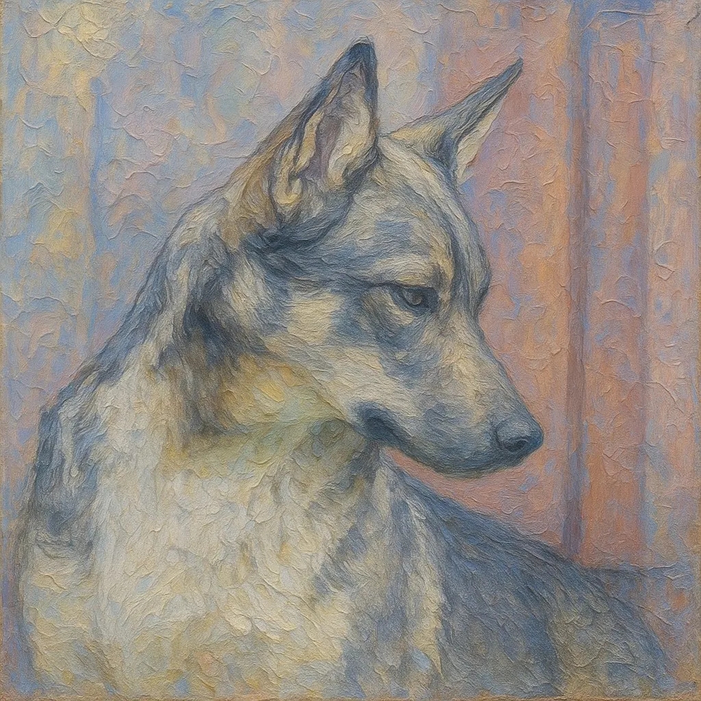 Thick Impasto Texture example