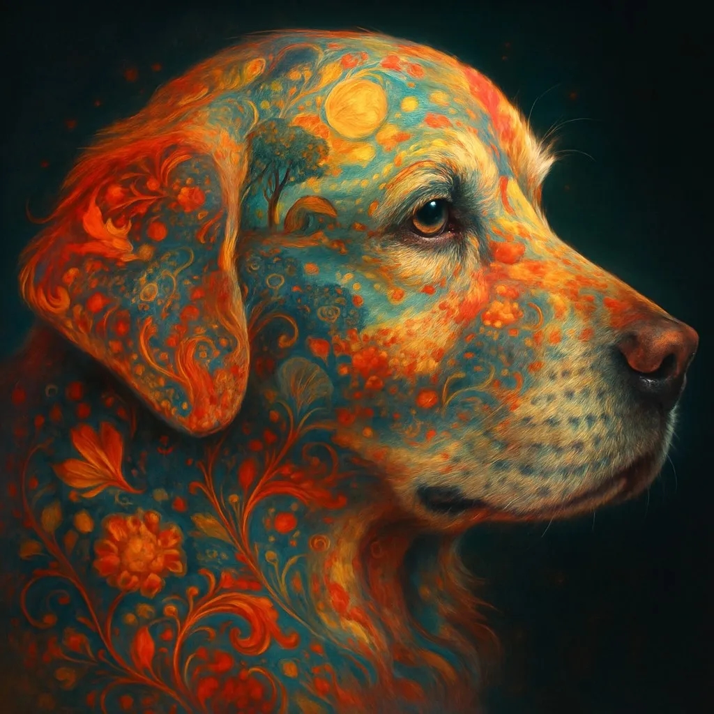Vibrant Collage Artistry example
