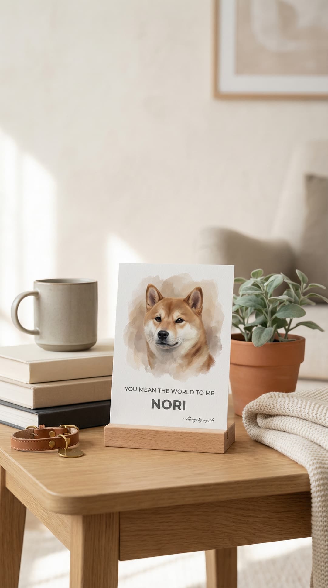 Art in a Sec Memorial Card