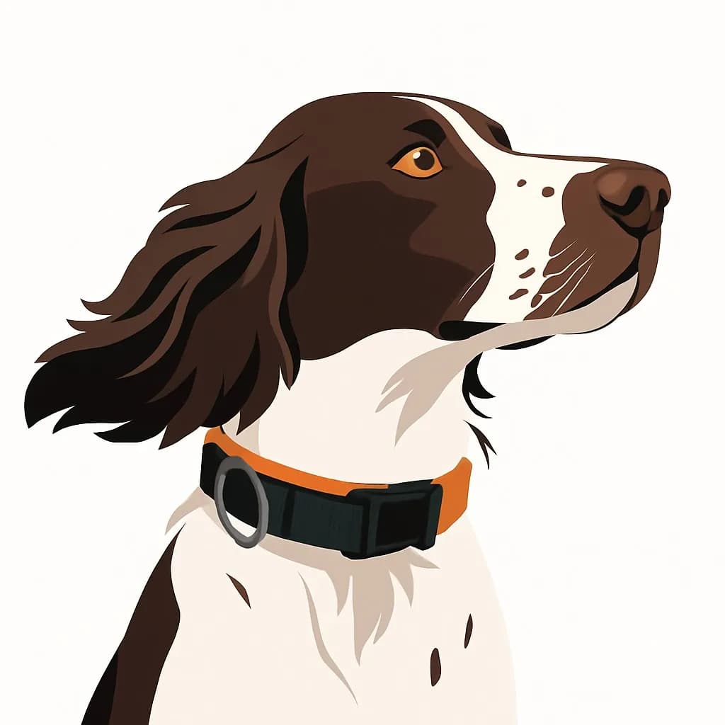 Screen preview of the impasto-style pet portrait customization process