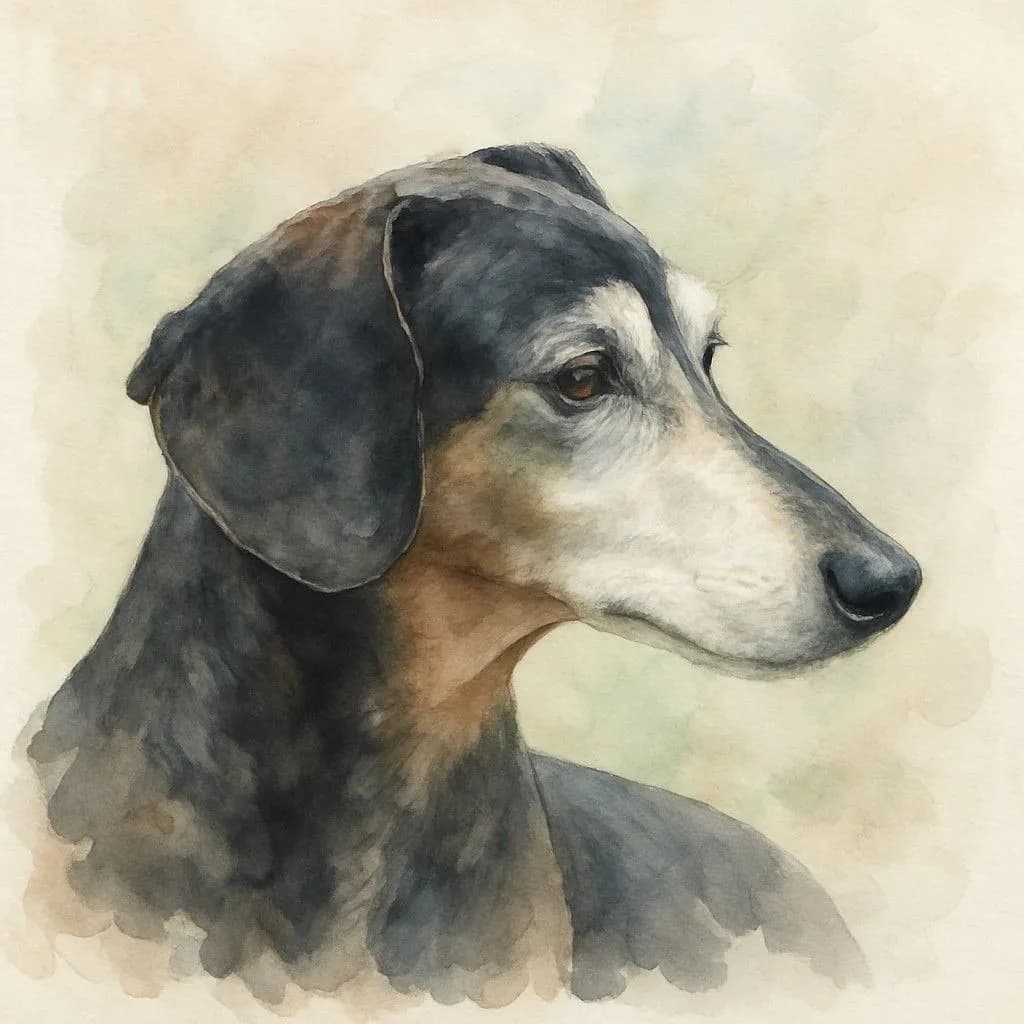 Customized Pet Portrait Example