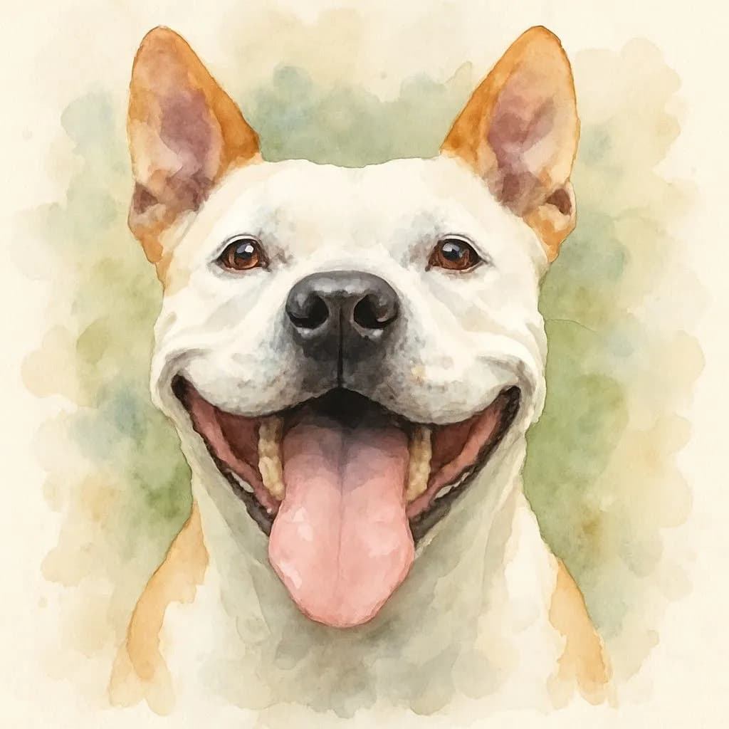 Customized Pet Portrait Example