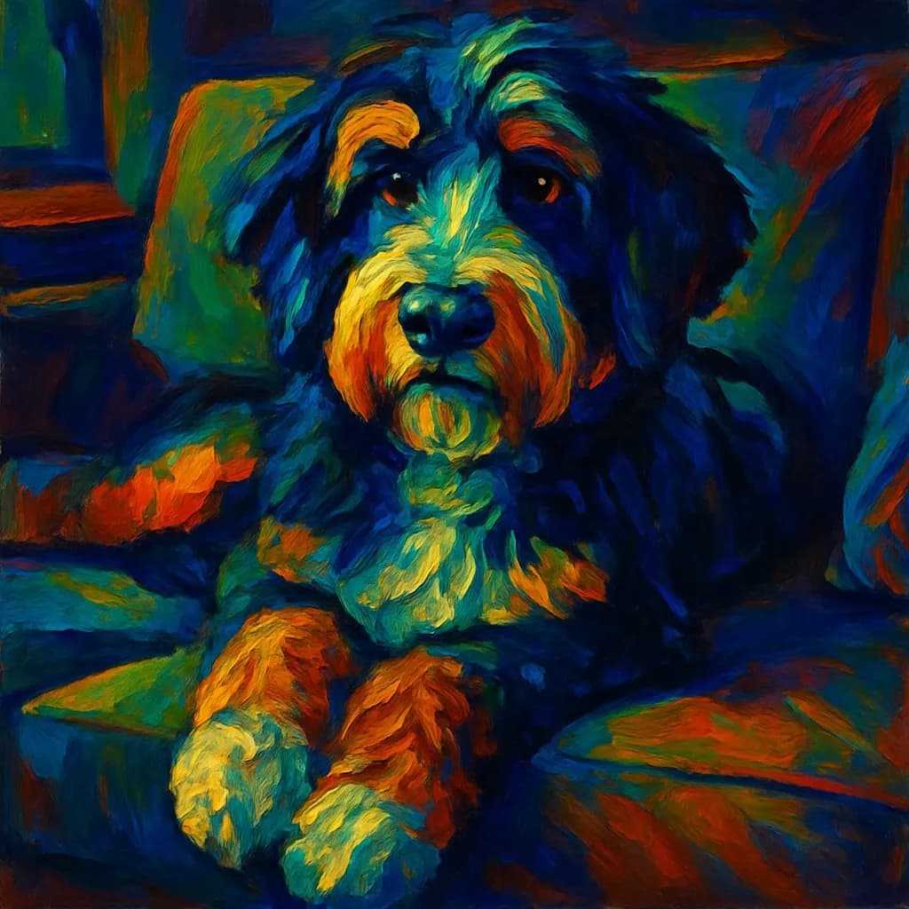 Cover image for pet portait style Oil Pet Portraits