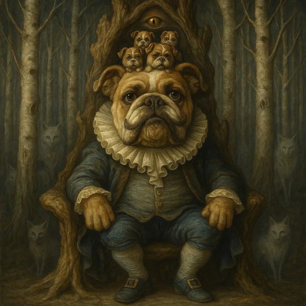 A Regal Vision of Your Pet example
