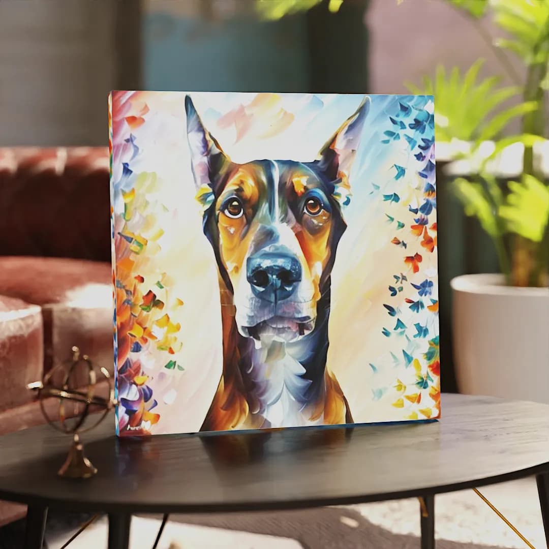 Customized Pet Portrait Example