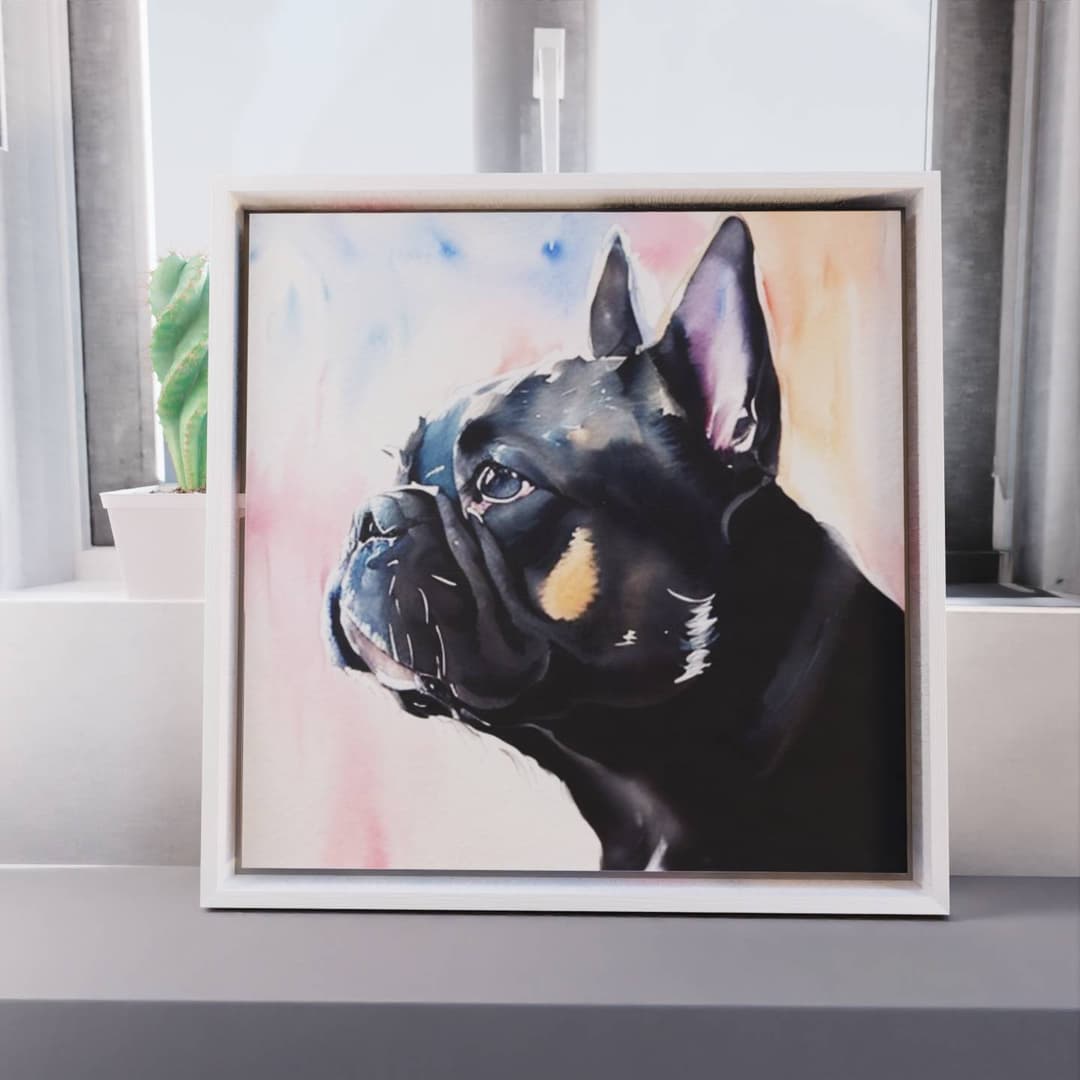 Customized Pet Portrait Example