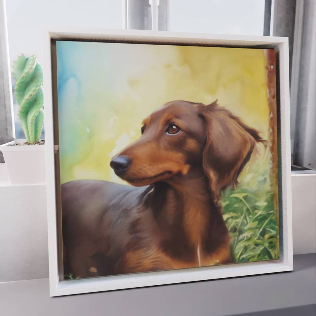 Customized Pet Portrait Example