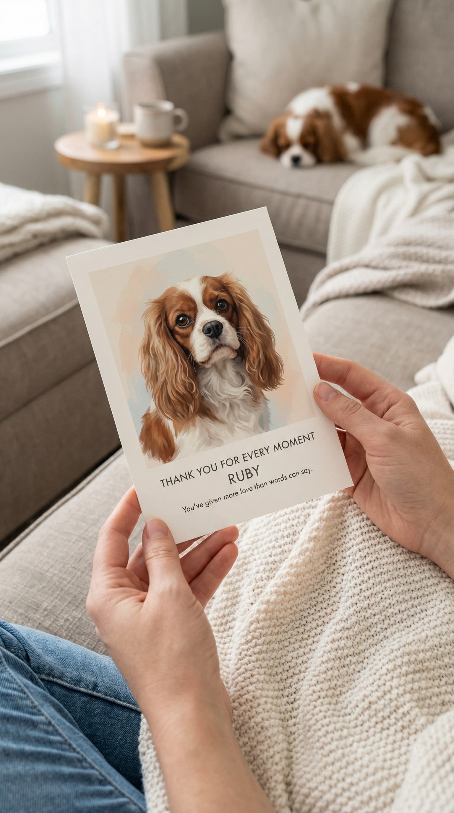 Art in a Sec Memorial Card