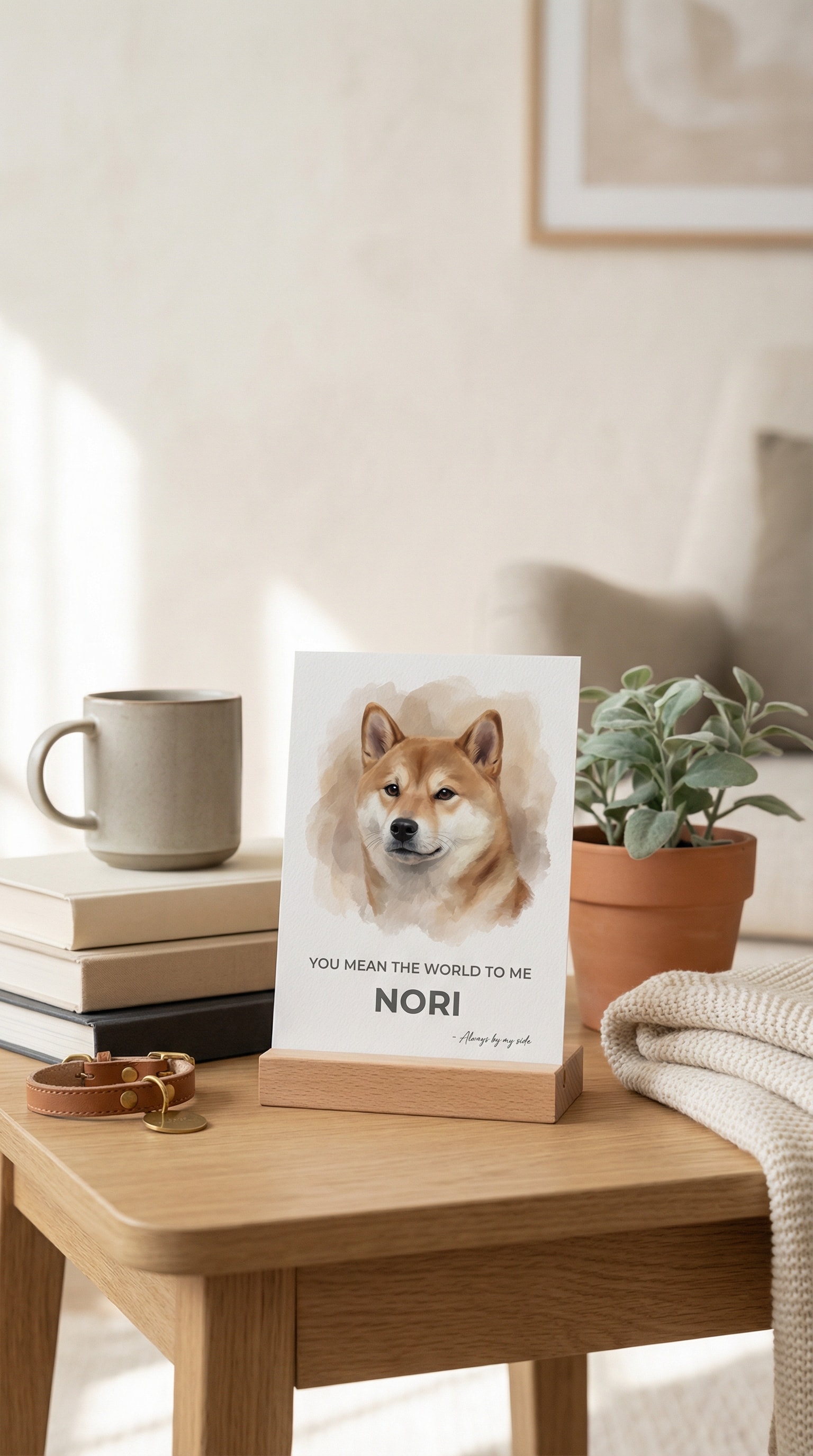 Art in a Sec Memorial Card