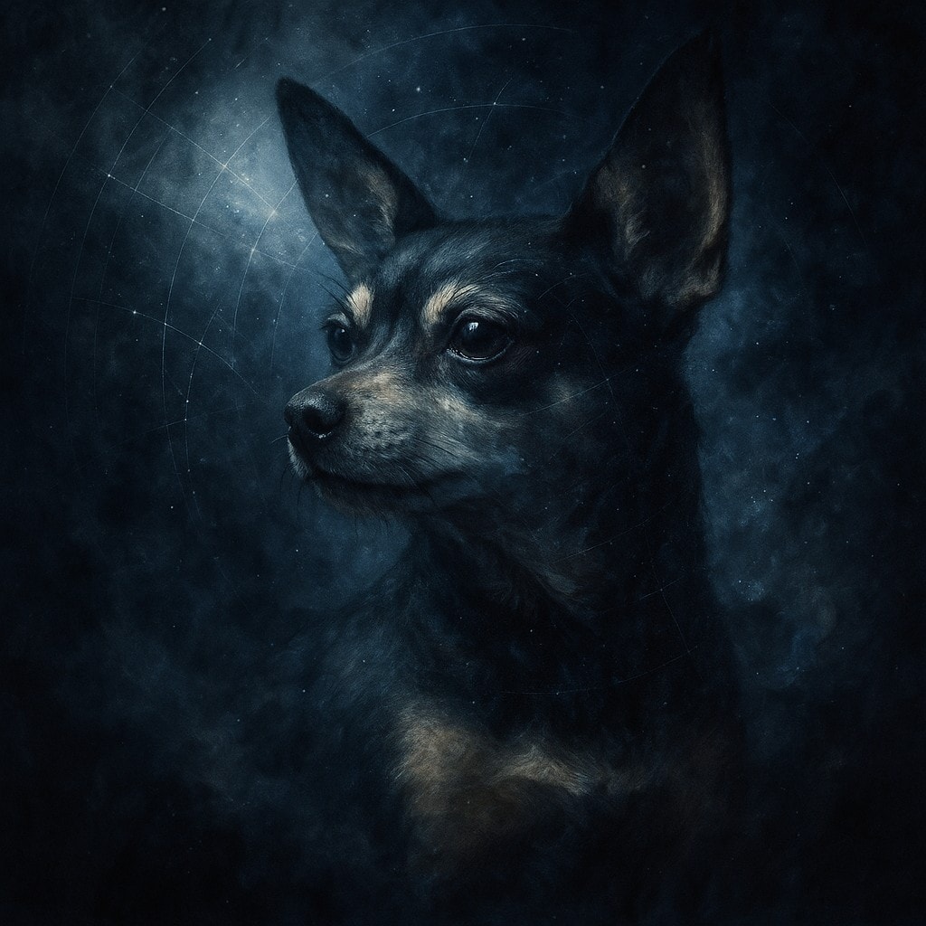 Ethereal Cosmic Pet Portraits Example