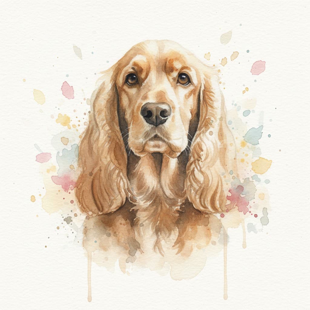 Art in a Sec artist hand-painting a custom cat portrait