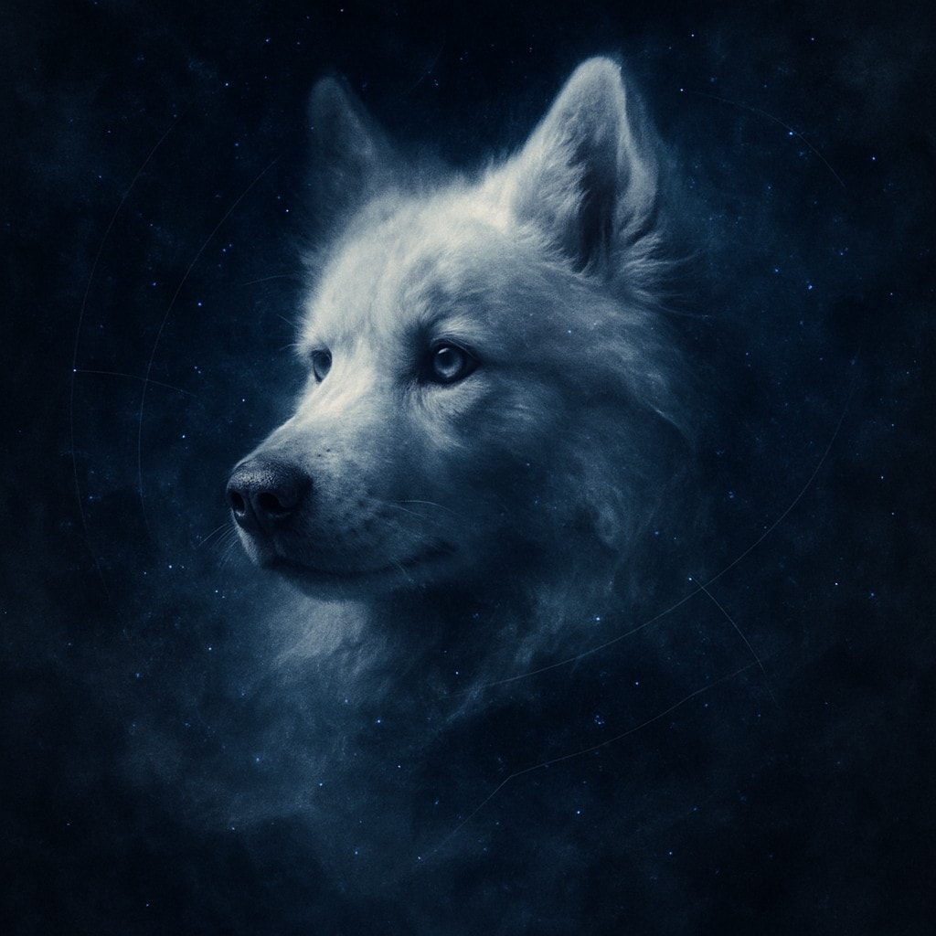 Ethereal Cosmic Pet Portraits Example