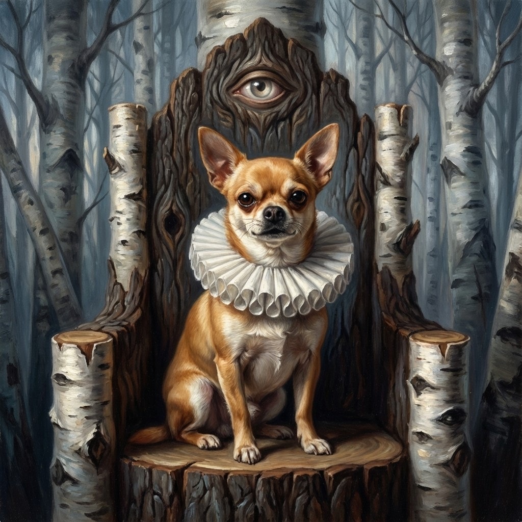 Surreal Classical Pet Portraits Example