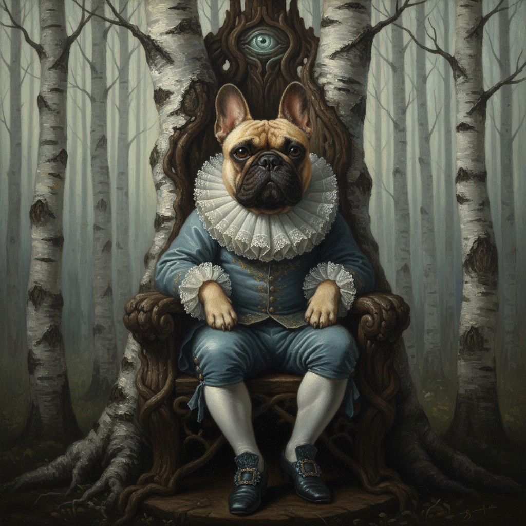 A Regal Vision of Your Pet example