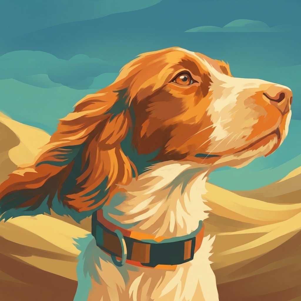 Imaginative Collage Pet Portraits Example