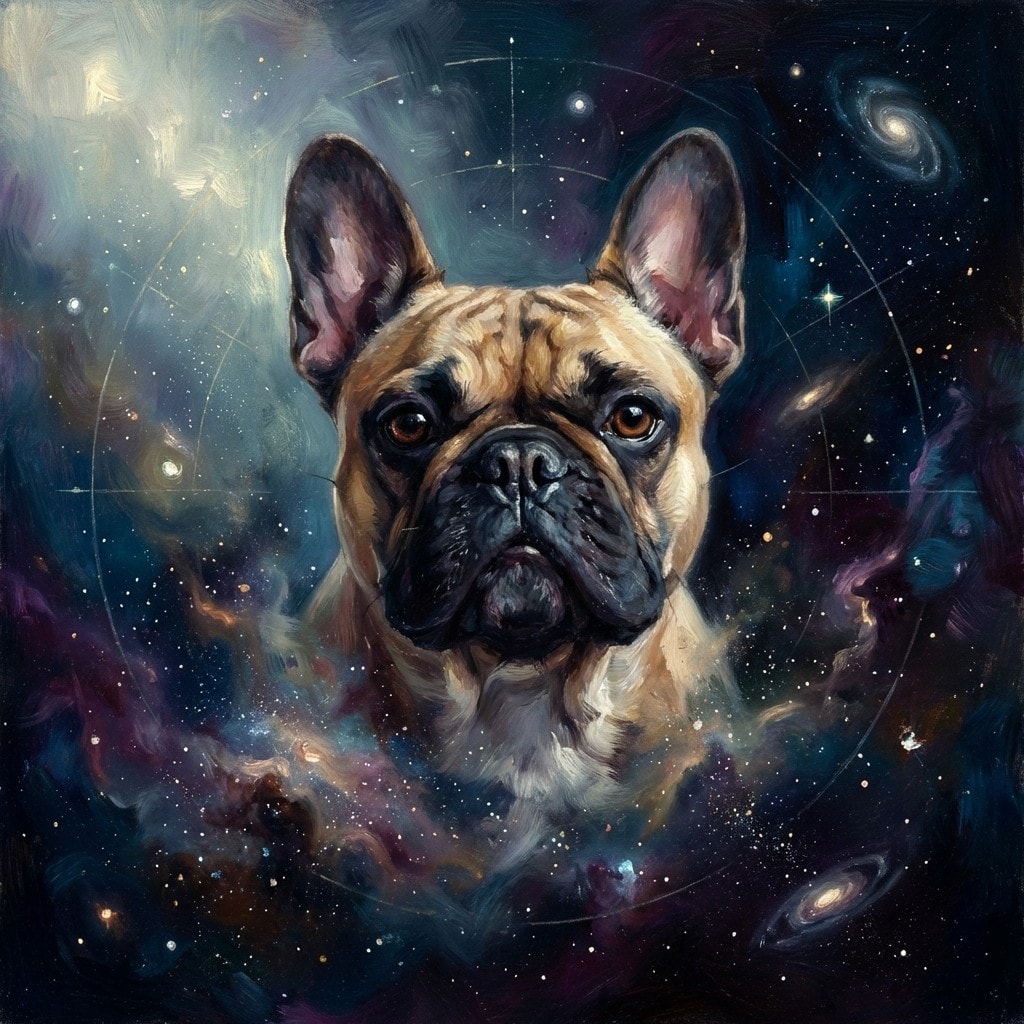 Ethereal Cosmic Pet Portraits Example