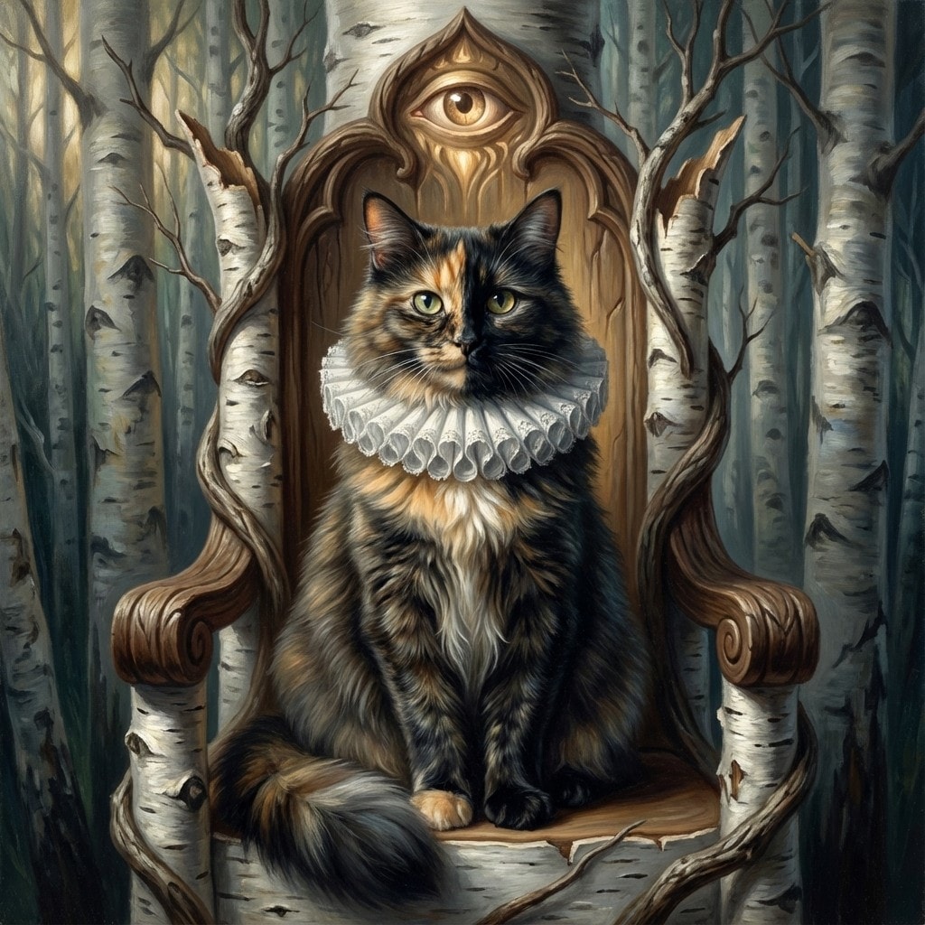Surreal Classical Pet Portraits Example