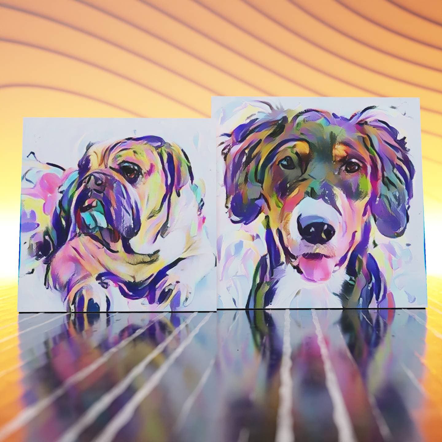 Cover image for pet portait style Bright Skies