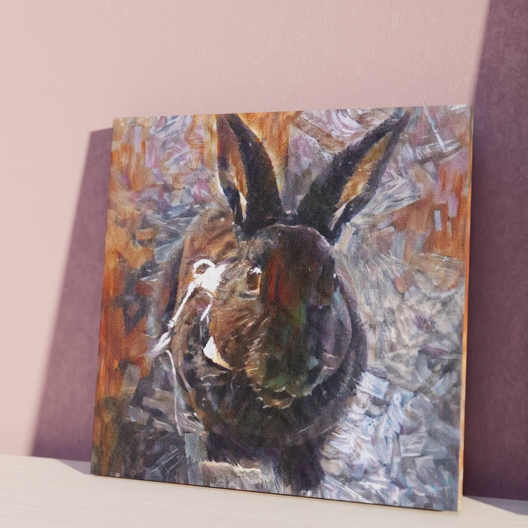 Custom Rabbit Portraits | Art in a Sec