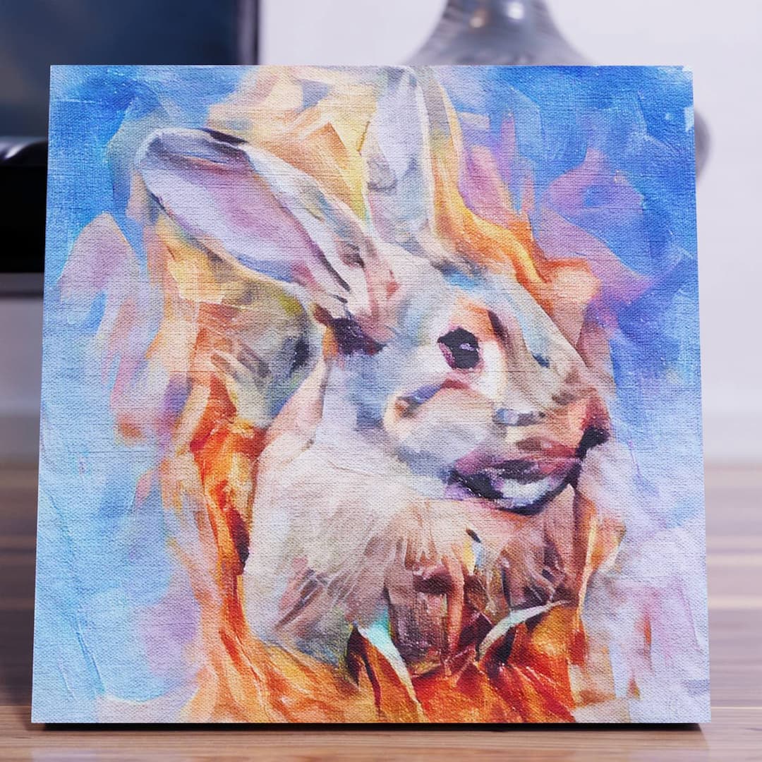 Custom Rabbit Portraits | Art in a Sec